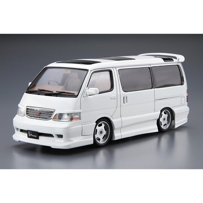 Aoshima The Tuned Car 1/24 Azmax Kzh100 Hiace '99 (Toyota)