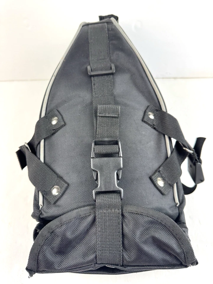 Alforja de almacenamiento de ciclismo asiento trasero bolsa maletero sillín bicicleta Banjo Brothers Foto 2 de 4