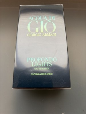 Acqua Di Gio Profondo Lights by Giorgio Armani 1.3 /1.35 oz /40ml EDP Spray Men