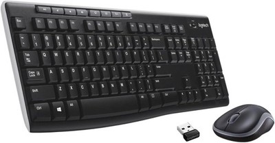Logitech Tastatur mit Maus MK270 Wireless Funk  set Kabellos Combo QWERTZ