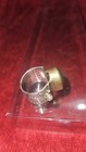 Jade and Pearl Vintage Artisan Ladies Ring  Free Shipping Unknown Size — photo 6