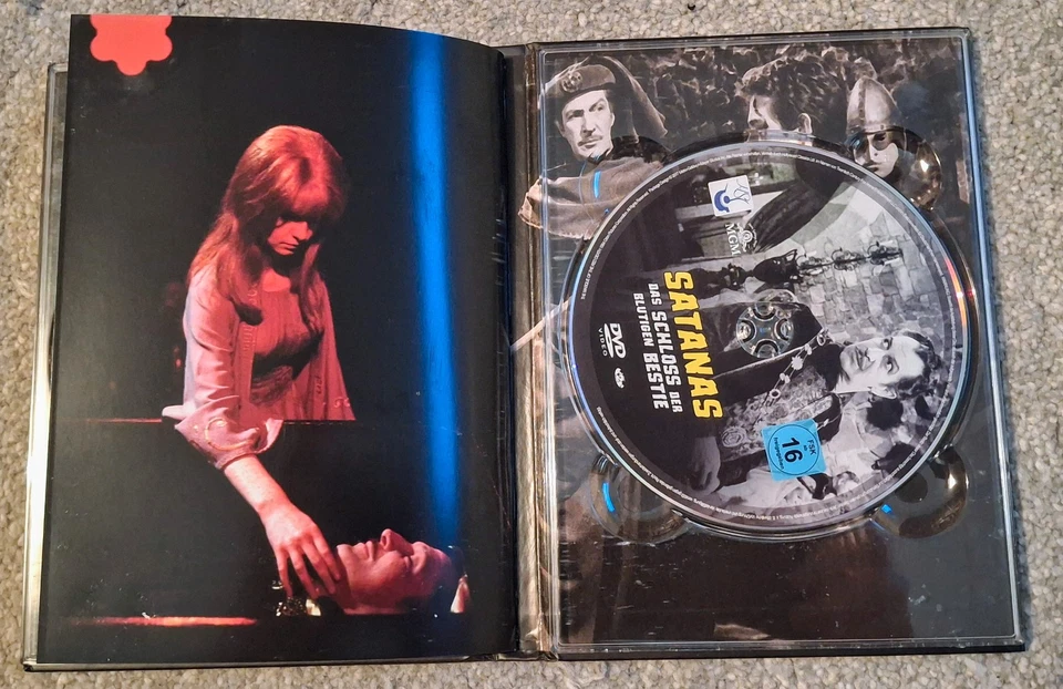 THE MASQUE OF THE RED DEATH *1964 / 2 Disc Mediabook* NEW Region B Blu Ray - Image 4 of 4