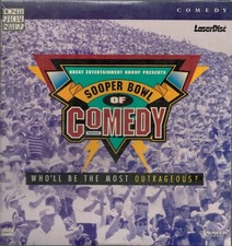Sooper Bowl of Comedy 1987 Laserdisc RARE 