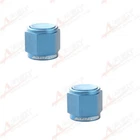 US SHIP 2PCS Aluminum -10AN AN10 10AN Flare Cap Block off Fitting Caps Blue