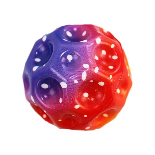 Bouncing Ball bunt mit Regenbogen Farben - ca. 7 cm Flummi Springball - Bild 3 von 5