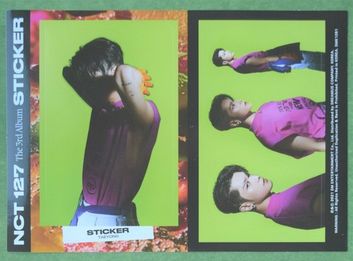 NCT 127 Sticker 3rd Album Member Postcards A5 Photo Prints Sticker Sets Official - Bild 3 von 28