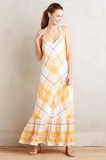NWT Anthropologie Clementine Maxi Dress, by Holding Horses - mango, size S