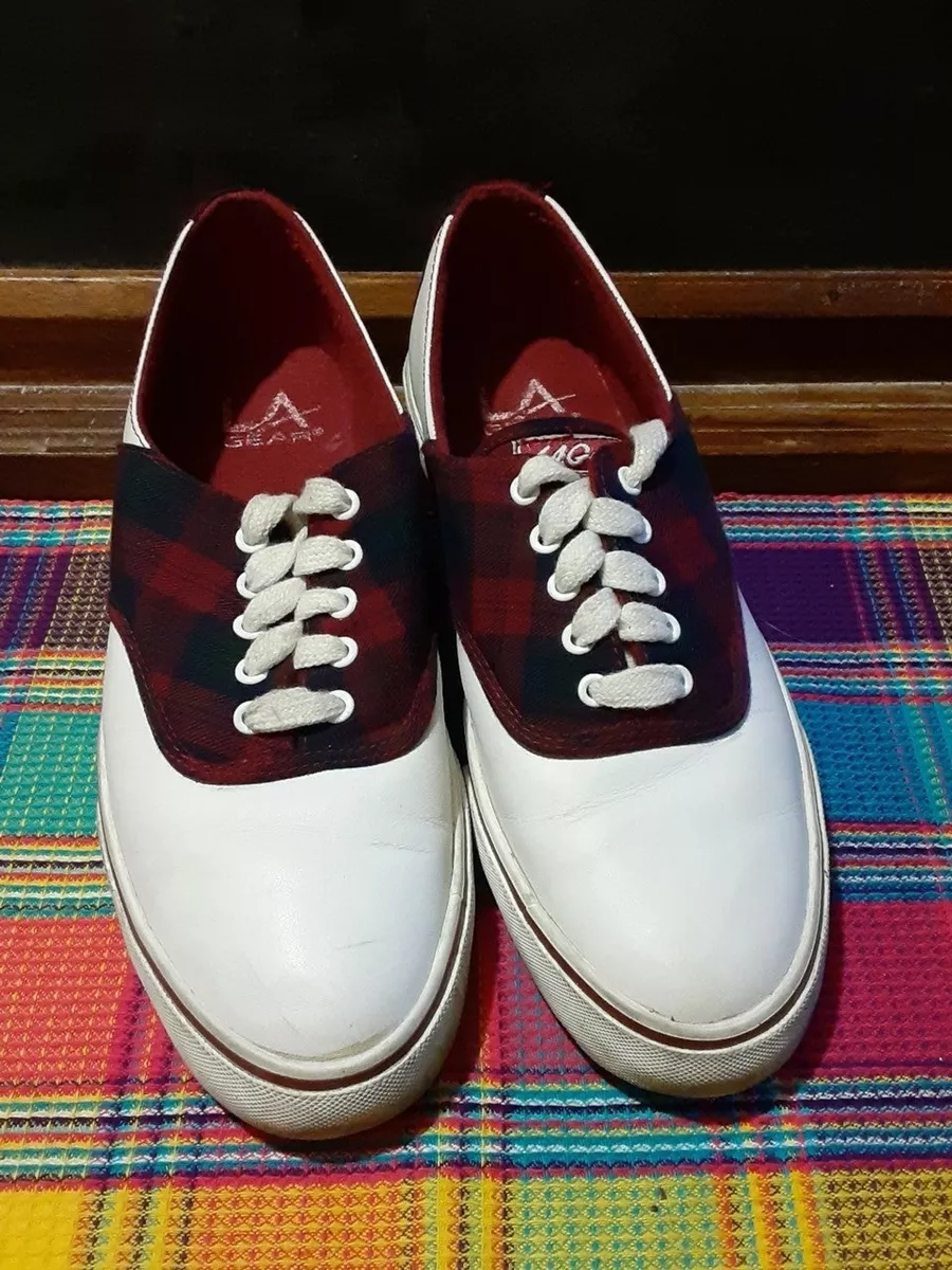 Plaid golf deals shoes