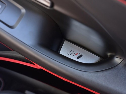 Stahlabdeckung für Hyundai i30N | 4-Stk Einsätze Dekor Tuning Zubehör i30 N Line - Picture 3 of 5