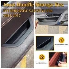 ABS Door Panel Armrest Handle Pull Trim Cover For BMW X3 X4 F25 F26 2010-2017   