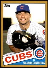 Willson Contreras 2020 Topps 1985 35th Anniversary 5x7 Gold #85-28 8/10 Cubs