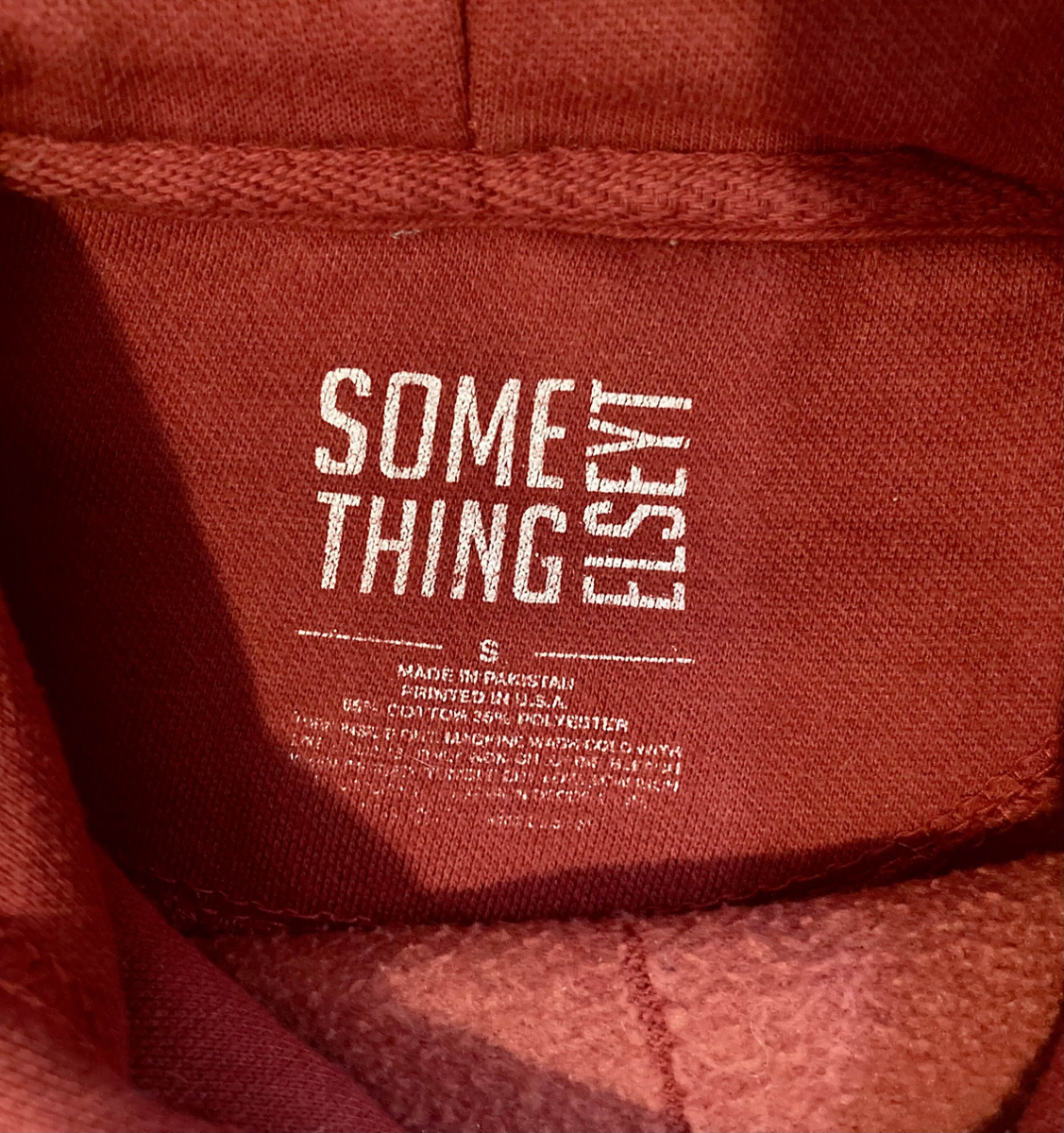 Common Sense SomethingelseYT Merch Hoodie red Small