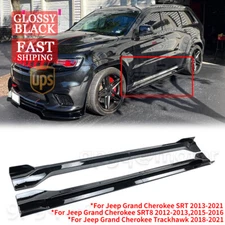 For Jeep Grand Cherokee SRT SRT8 / Trackhawk 12-21 Painted Side Skirt Extension