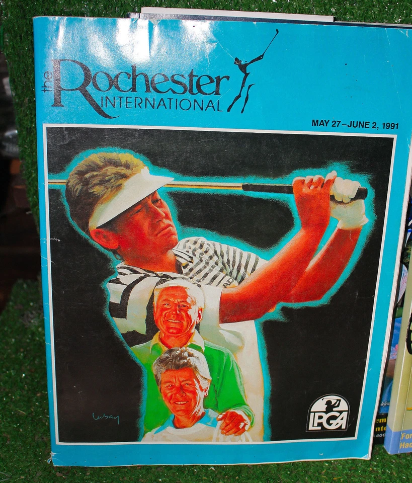 Gran Lote de Autógrafos de Golf LPGA Lorena Ochoa Más Rochester NY Wegmans Foto 3 de 4