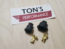 8mm Ignition Spark Plug Coil Wire Socket style Boot Terminal Set Straight 180