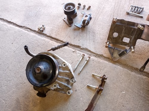 Alternator, Power Steering Pump & Brackets, fits 2000 Dodge Dakota Club Cab 4x4 - Picture 12 of 12