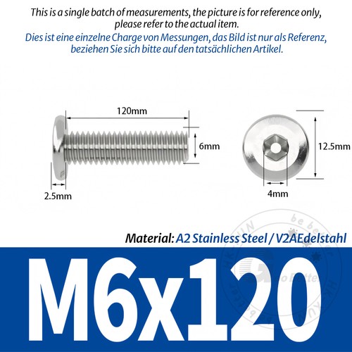 CONECTOR JUNTA MUEBLES PERNOS FIJACIONES CABEZA LLAVE ALLEN A2 ACERO INOXIDABLE - Imagen 110 de 185