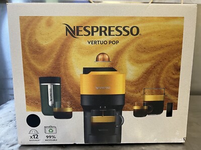 Nespresso by Magimix Vertuo Pop Pod Kaffeemaschine - Schwarz (11729)