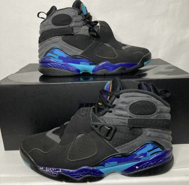 配送員設置 NIKE AIR JORDAN 8 RETRO AQUA 2015年製 スニーカー - yihr