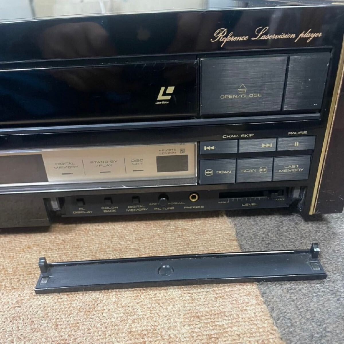 【Pioneer LD-S1】レーザーディスクプレイヤー Pioneer Ld-s1 LD Player Ac100v Working Properly (d1236 for