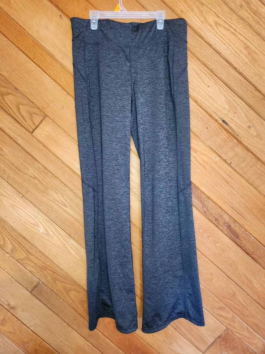 Xersion gray large slim fit workout yoga pants