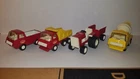 4 pc lot of TONKA pressed steel vintage!! MINT clean! no rust