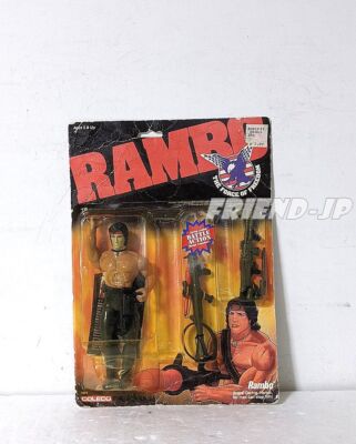 Figurine Coleco Rambo Force Freedom - Eddie Hayes Turbo 1986, Vintage Incomplet