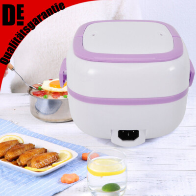 Reiskocher Mini Rice Cooker 1Liter mit Warmhaltefunktion 200W Kocher Lunchbox  