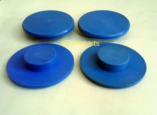 Jcb Parts - 7 MM Upper Wear Blue Pad For Stabilizer, 4 Pcs (Part No. 331/20556) - Picture 2 of 7