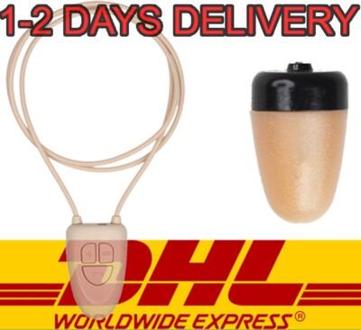 Spy Earpiece Wireless Bluetooth Neckloop Invisible Hidden Micro Bug Covert Phone