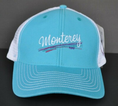 *MONTEREY CALIFORNIA* Sun Sand Surfing Trucker mesh Ball cap hat *OURAY sample*