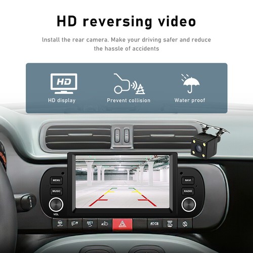 Radio de coche para FIAT PANDA 2013-2020 6.2" Android 11 con Carplay GPS Navi Hifi RDS - Imagen 7 de 13
