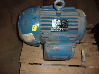 Weg 00536ET3E184T-W22 TE1BFXON 5HP 3Ph 3500RPM Motor *FREE SHIPPING*