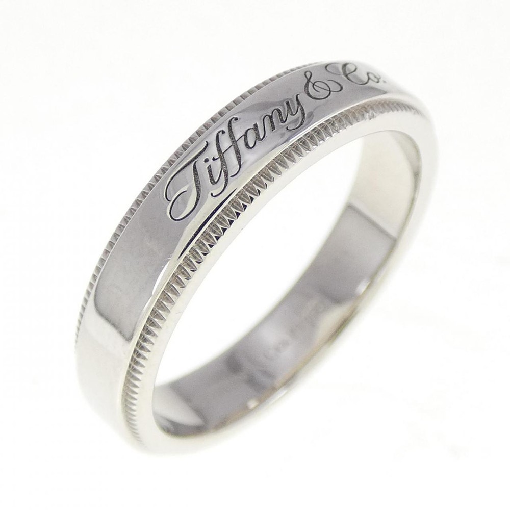 Authentic Tiffany Notes Milgrain Edge Ring  #260-006-630-0199