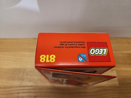 Vintage Lego Basic Building Set 818, New Old Stock-Clean Box, No Marks - Picture 3 of 7
