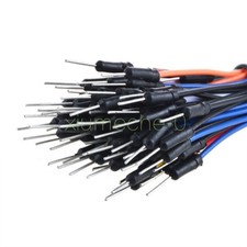10pcs Male to Male 65pc Solderless Flexible Breadboard Jumper Cable Wires 650pcs
