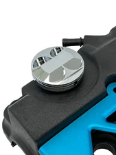 VMS RACING BILLET HIGH COMPRESSION ENGINE PISTON CHROME OIL CAP FOR HONDA ACURA