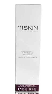 111SKIN Antioxidant Energising Essence Reparative 3.4oz/100mL FULL SIZE RV$100