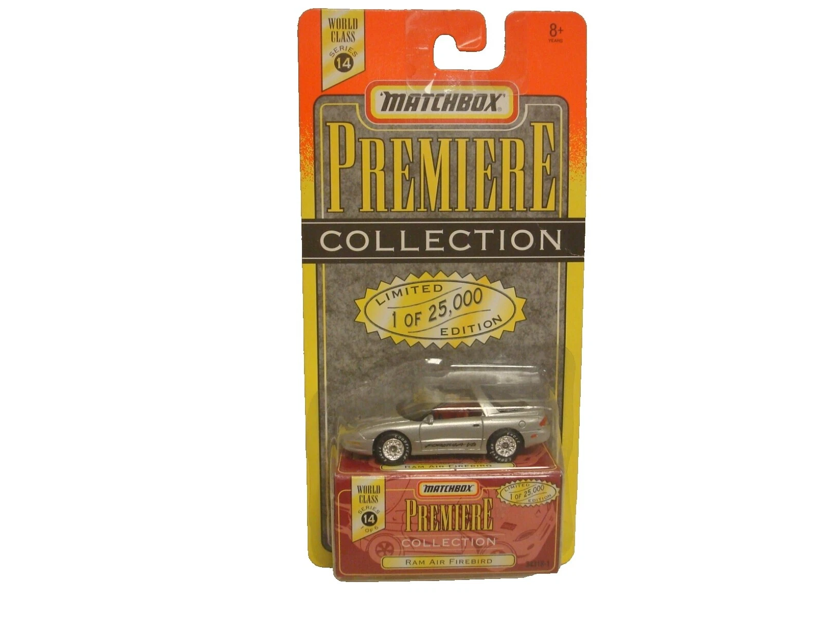 Литые модели автомобилей, грузовиков и фургонов современного производства Pontiac Matchbox Premiere Collection спичечный коробок