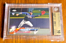 Ronald Acuna Jr. 2018 Topps Chrome #HMT31⚾⚾⚾BGS 10 PRISTINE⚾⚾Rookie Card RC⚾⚾TPG