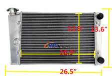 40MM Aluminum Radiator Fit VW GOLF MK1/CADDY/ SCIROCCO GTI SPEC 1.6 1.8