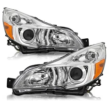 For 2010-2014 Subaru Outback Legacy Projector 2Pcs Headlights Assembly L+R 10-14