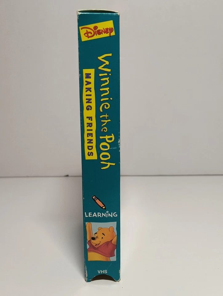 Winnie the Pooh – Making Friends VHS – RARE DEMO Tape – Not For Sale – Tested - Image 3 of 4