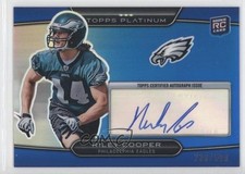 2010 Topps Platinum Blue Refractor Rookie 230/599 Riley Cooper #116 Auto 0b2