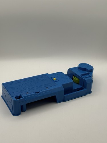 Working Hot Wheels 2021 Blue Track Power Booster Motorized Launcher GTV14 Mattel