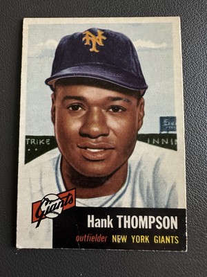 1953 Topps # 20 Hank Thompson EX