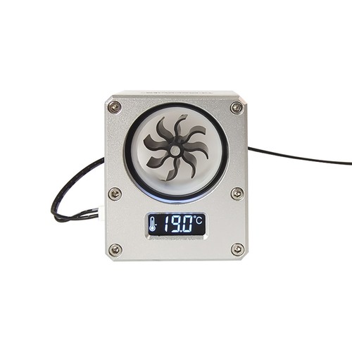 1x Water Cooling Flow Meter Indicator For PC Water Cooling System G1/4 Thread - Zdjęcie 6 z 20