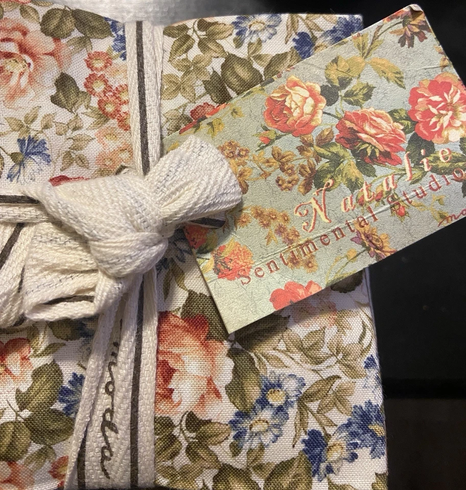 Natalie Fat Quarter Bundle By Sentimental Studios For Moda. Very Rare OOP line - Image 2 of 3