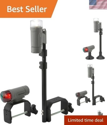 Clamp-On Water-Resistant LED Light Kit - Ideal for Boats & Outdoor Activities