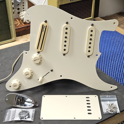 #ad 2011 Fender American Vintage Hot Rod #x27;57 Strat Loaded Pickguard USA Guitar $274.50